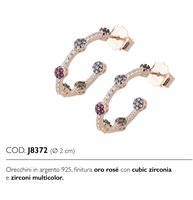 Orecchini Sovrani Donna in Argento J8372 - J8372